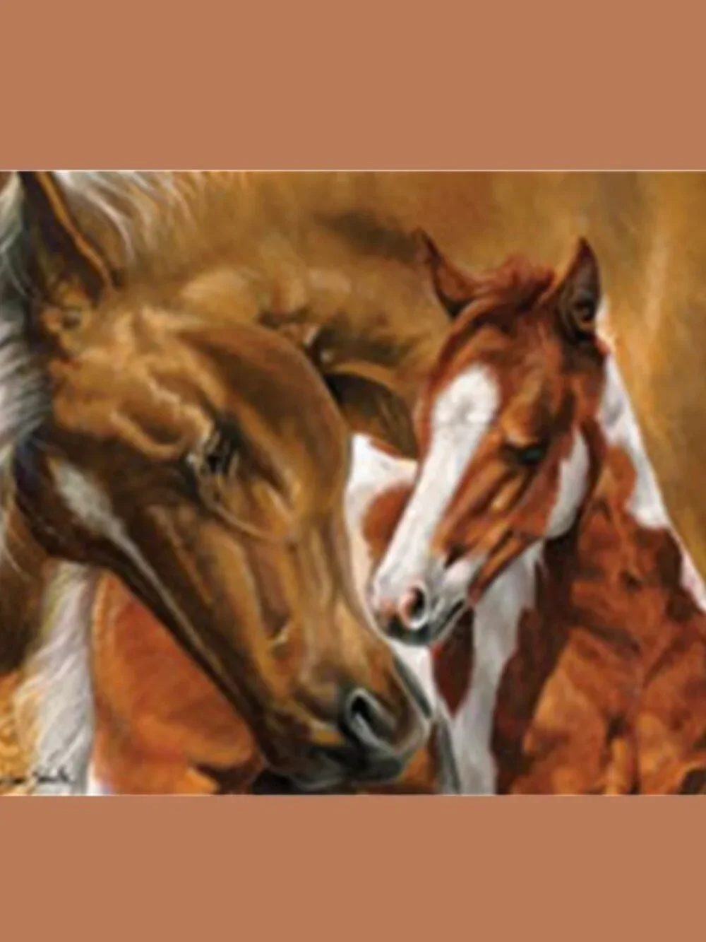Horse Scene Cutting Board 16
